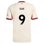Günstige Fußballtrikots Liverpool ISAK 9 Auswärtstrikot 2025-26 Kurzarm